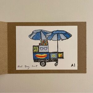 Inciardi Prints - Hot Dog Cart